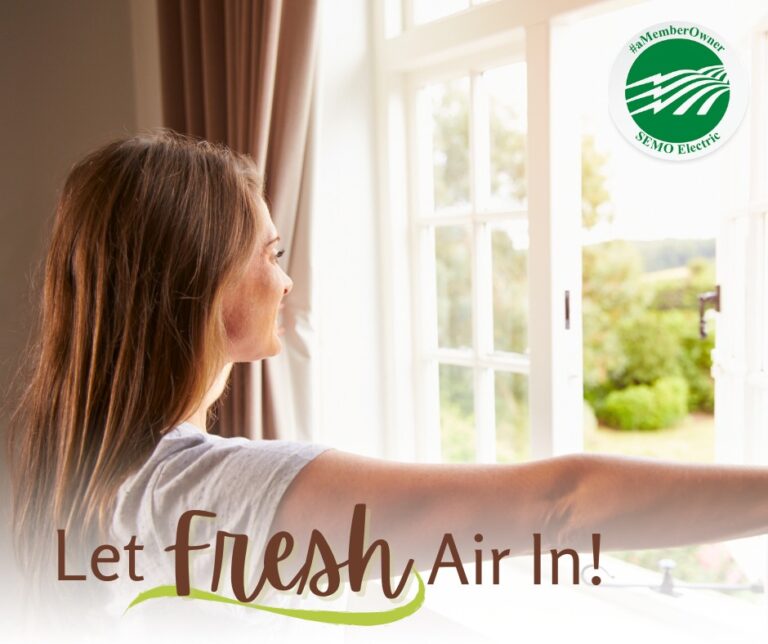 Let fresh air in!